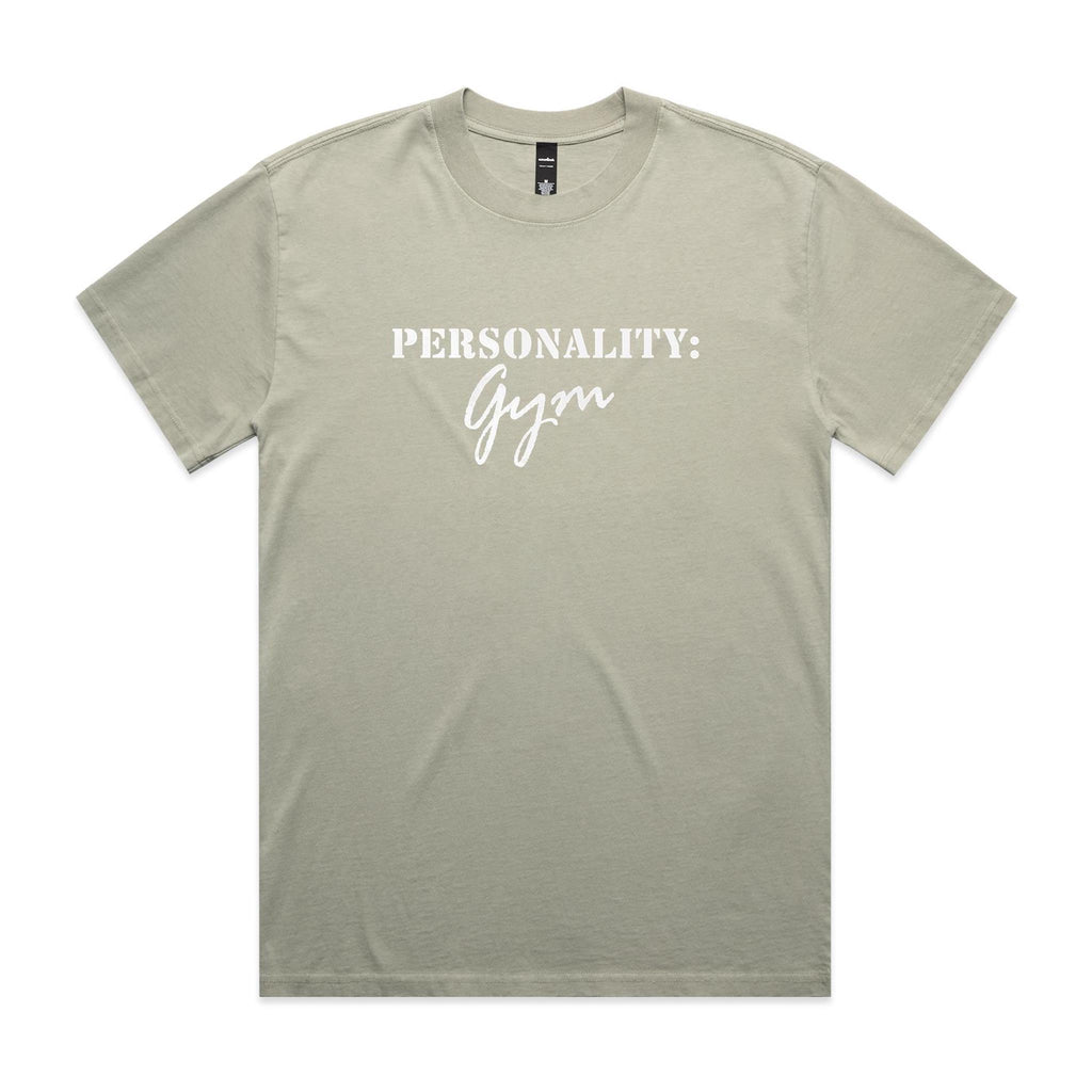 "Personality: Gym" Heavy Faded Tee