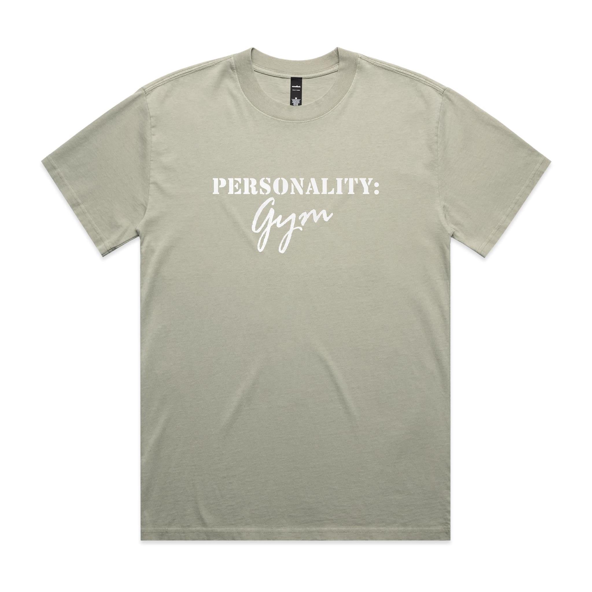 "Personality: Gym" Heavy Faded Tee