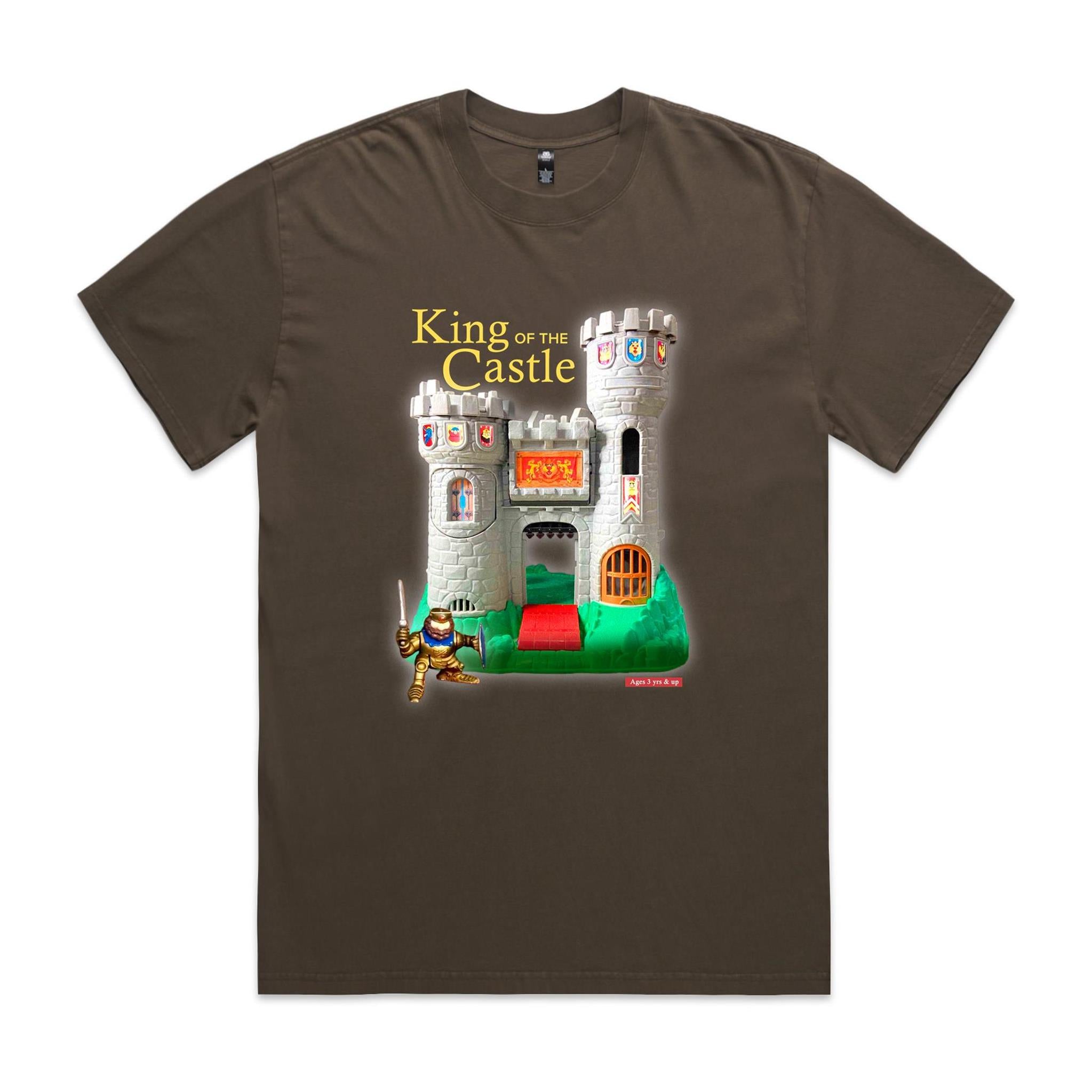 "King of the Castle" Heavy Faded Tee