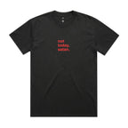 "Not Today Satan" Faded Heavy Tee