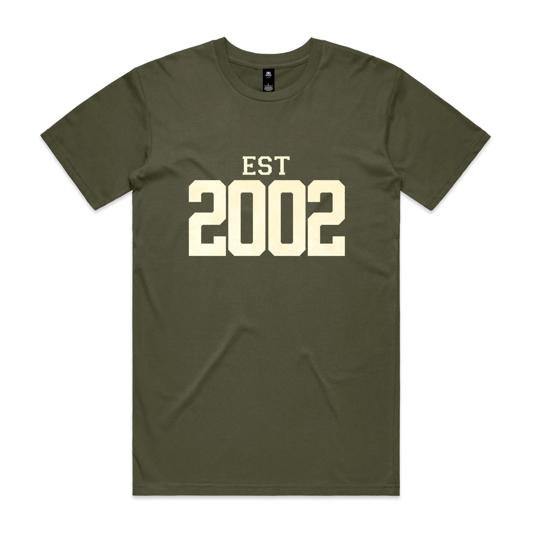 "EST 2002" T-Shirt