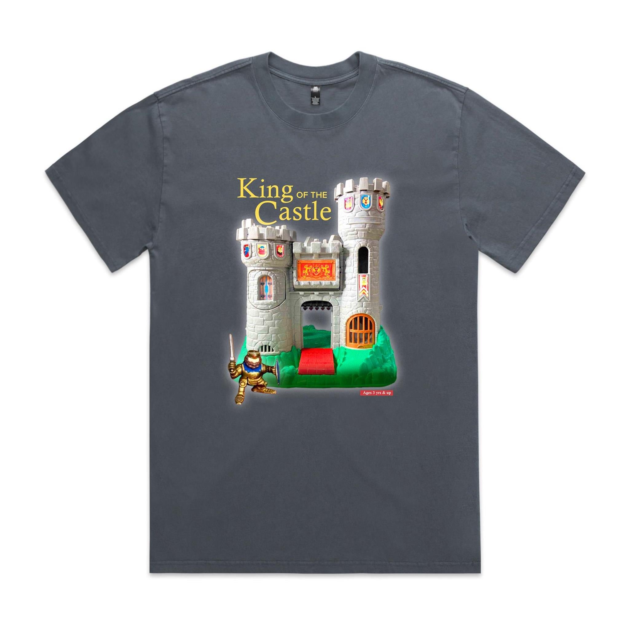 "King of the Castle" Heavy Faded Tee