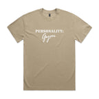 "Personality: Gym" Heavy Faded Tee