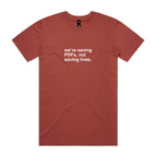 "We're Saving PDFs, Not Saving Lives" T-Shirt