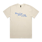 "Taking It One Global Crisis at a Time" Heavy Faded Tee