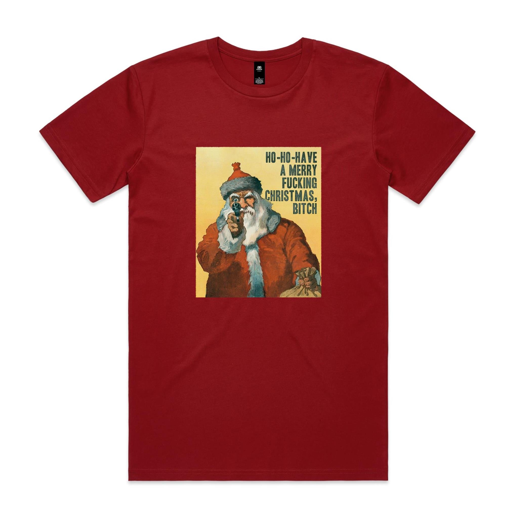 "Ho-Ho-Have a Merry Fucking Christmas" T-Shirt