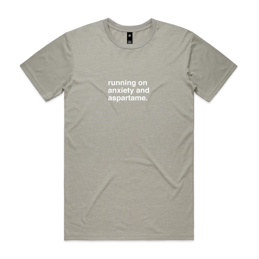"Running on Anxiety and Aspartame" T-Shirt