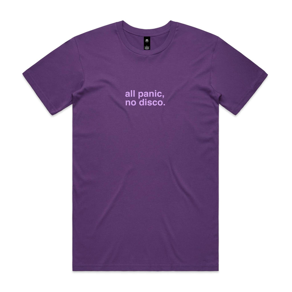"All Panic, No Disco" T-Shirt