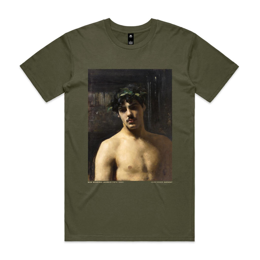 "Man Wearing Laurels" T-Shirt