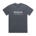 "The Dark Web" Heavy Faded Tee