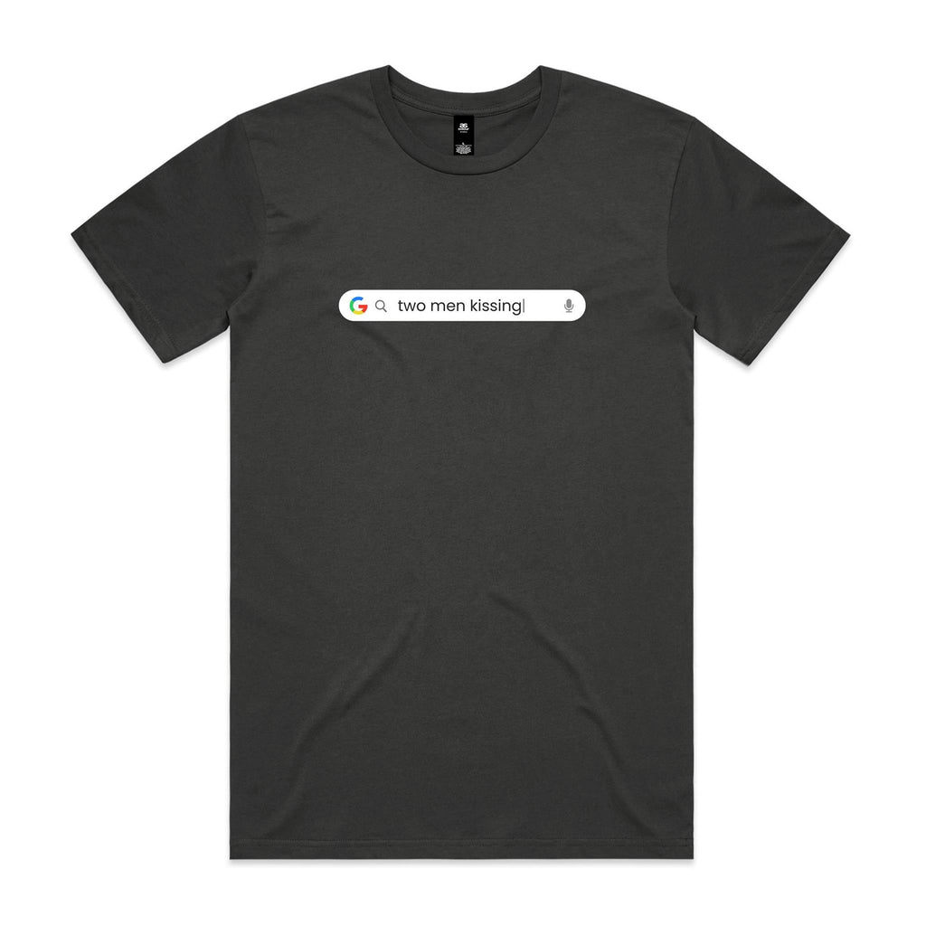 "Searching For Two Men Kissing" T-Shirt