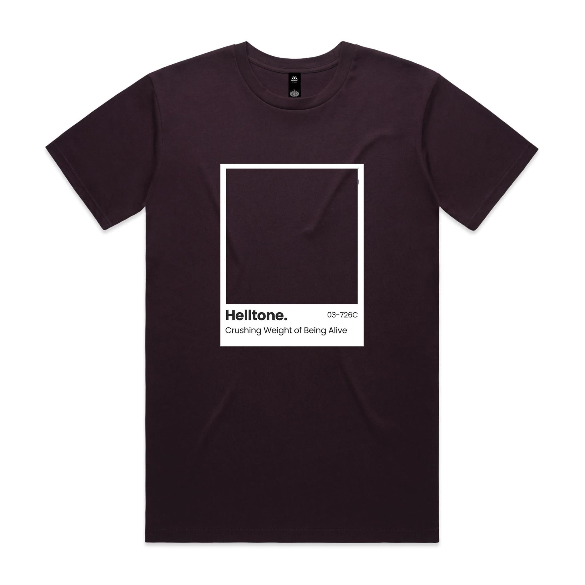 "Crushing Weight of Being Alive" Helltone Tee