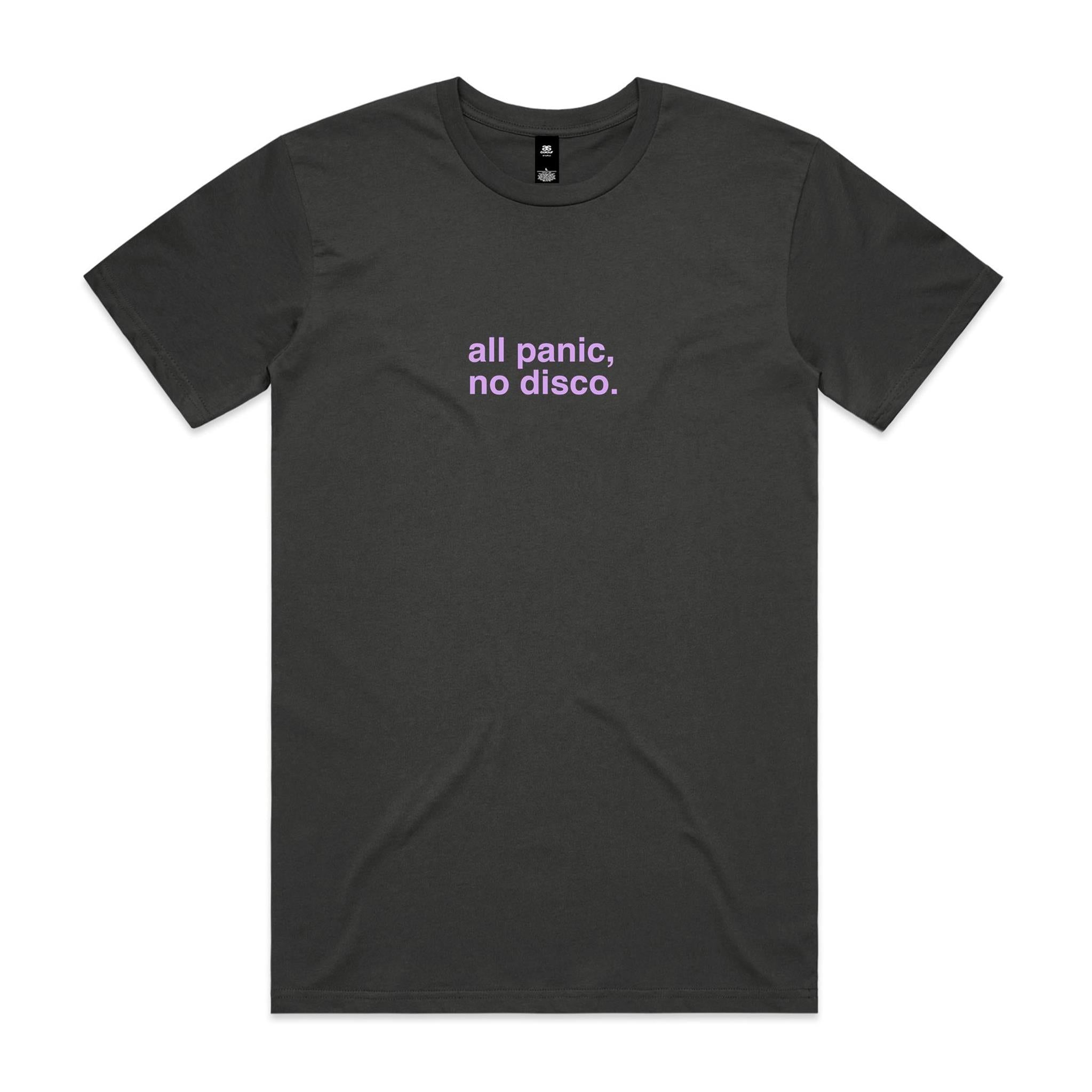 "All Panic, No Disco" T-Shirt
