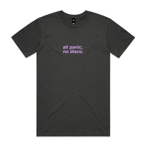 "All Panic, No Disco" T-Shirt