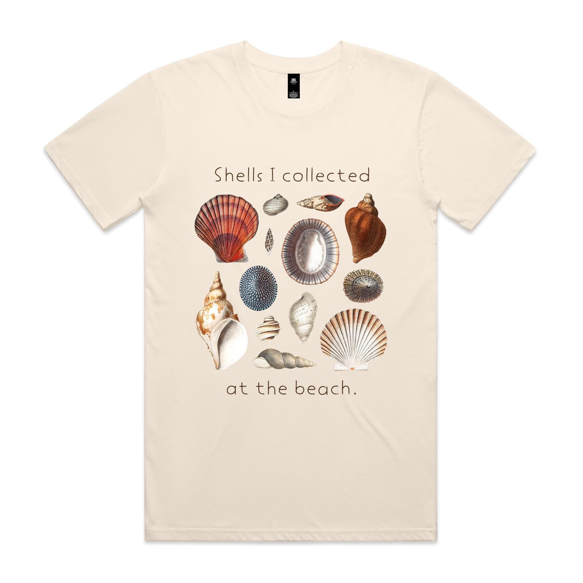 "Shells I Collected At The Beach" T-Shirt