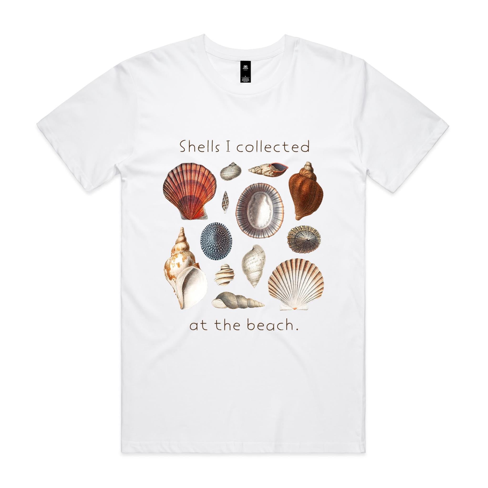 "Shells I Collected At The Beach" T-Shirt